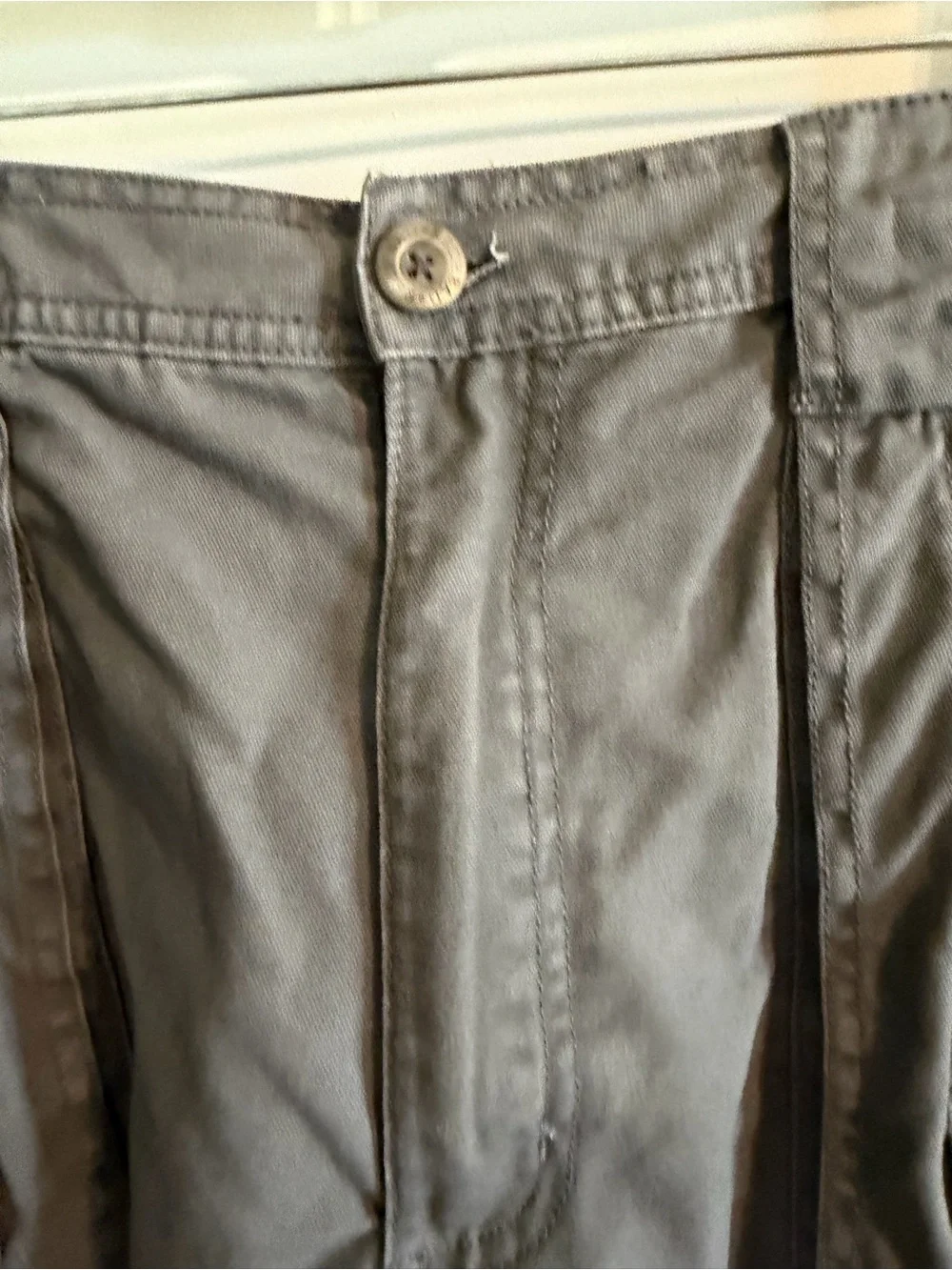 Men's Cargo Shorts in Gray - Classic Utility Style